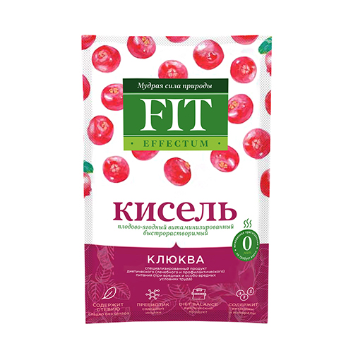 Кисель Fit Parad FIPA0082-0030 Клюква 30 6 шт