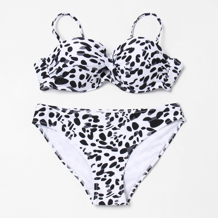 

Купальник раздельный женский MINAKU Base белый/черный  RU, Base