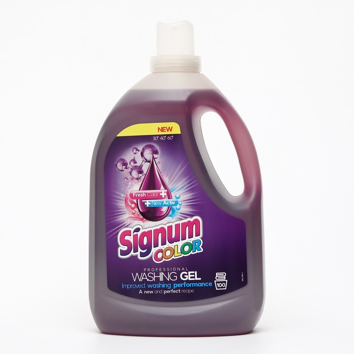 Гель для стирки цветного белья Signum Gel Color 3,3л