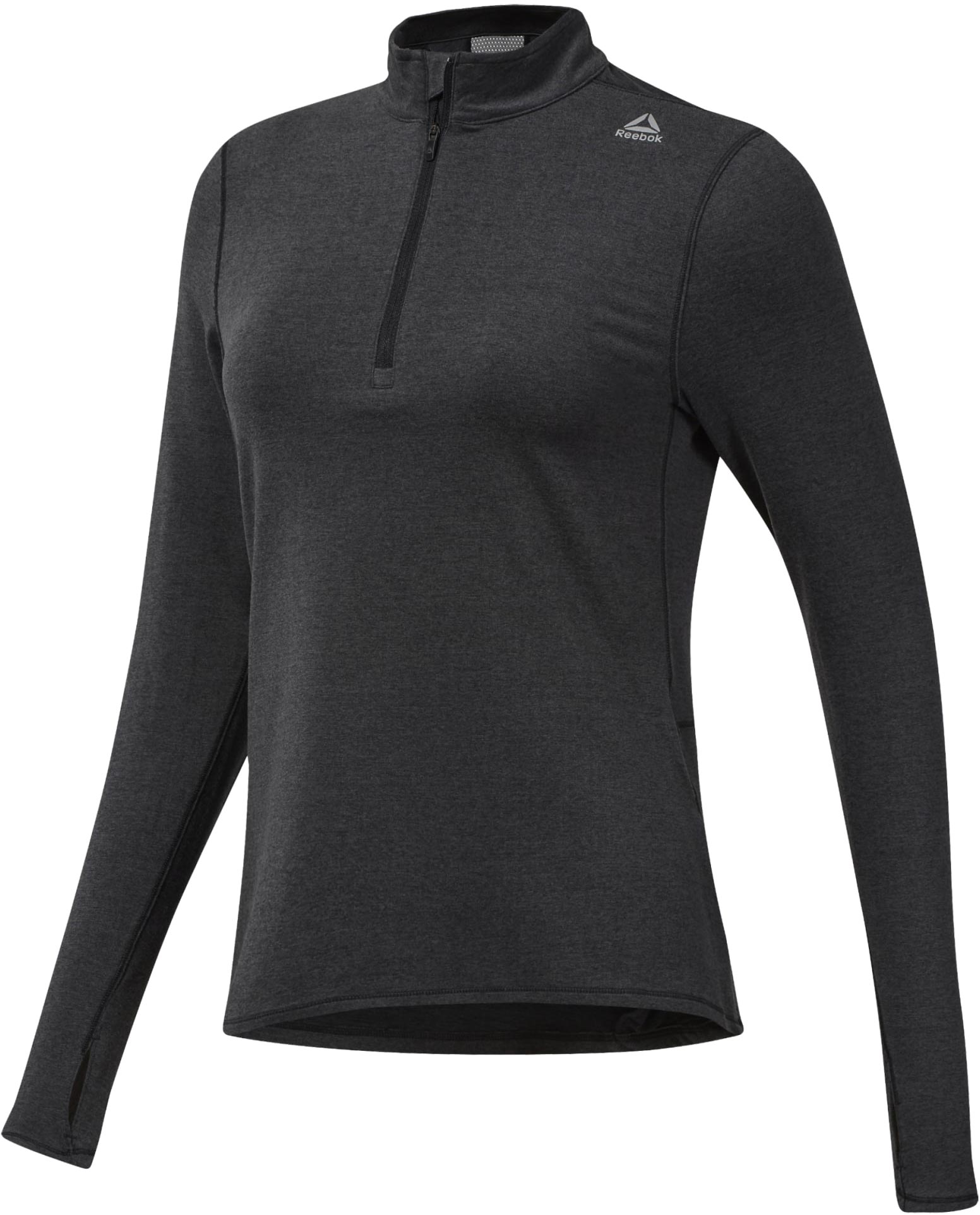 

Толстовка женская Reebok DU4223 черная S, Черный, DU4223