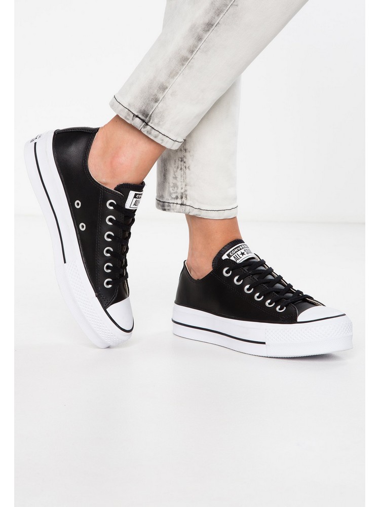 

Кеды женские Converse CO411A0RW черные 35 EU, Черный, CO411A0RW