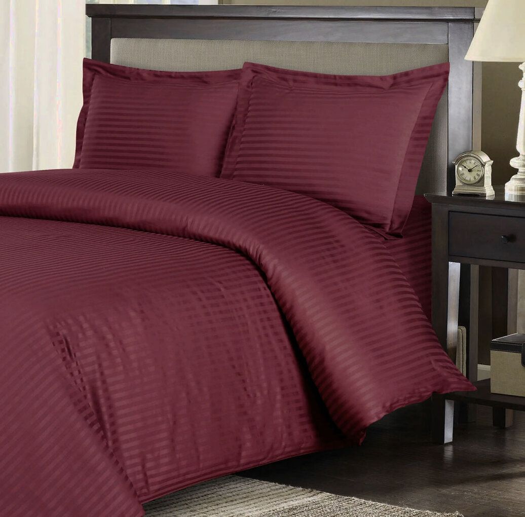 

Простыня Maktex из страйп-сатина на резинке 200x220x30 Бразилин 1х1, из страйп-сатина на резинке 200 х 220 х 30