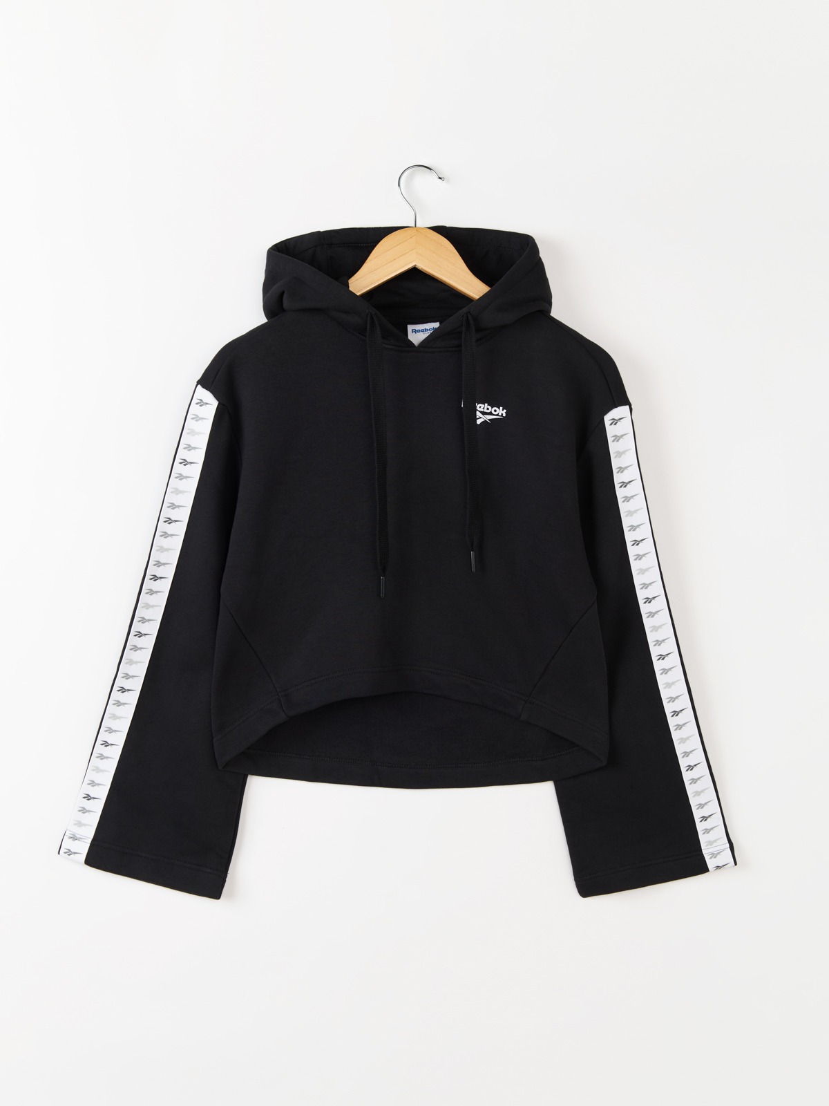 

Худи женское Reebok EB4248 черное XS, Черный, EB4248