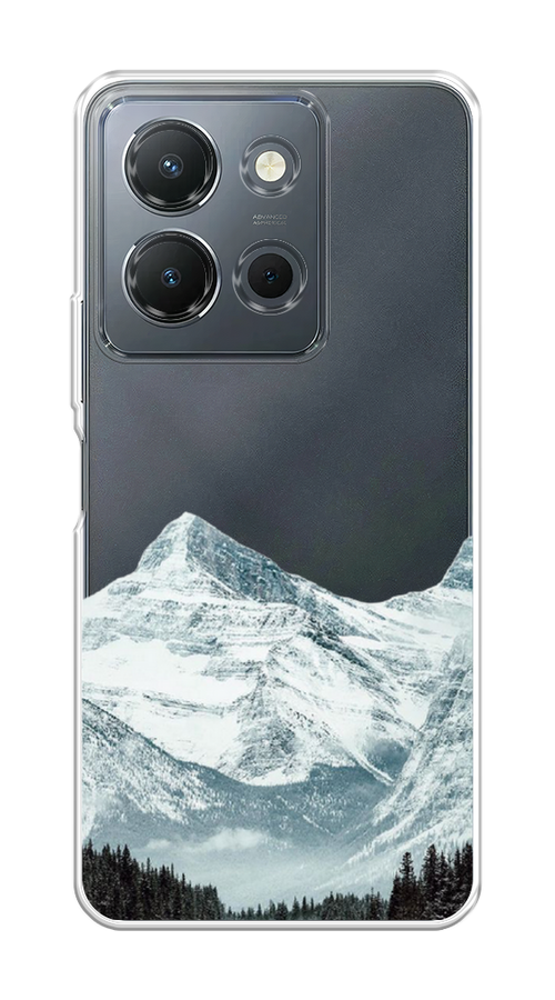 

Чехол на Vivo Y36 4G "Горы арт 1", Белый;зеленый, 269250-1