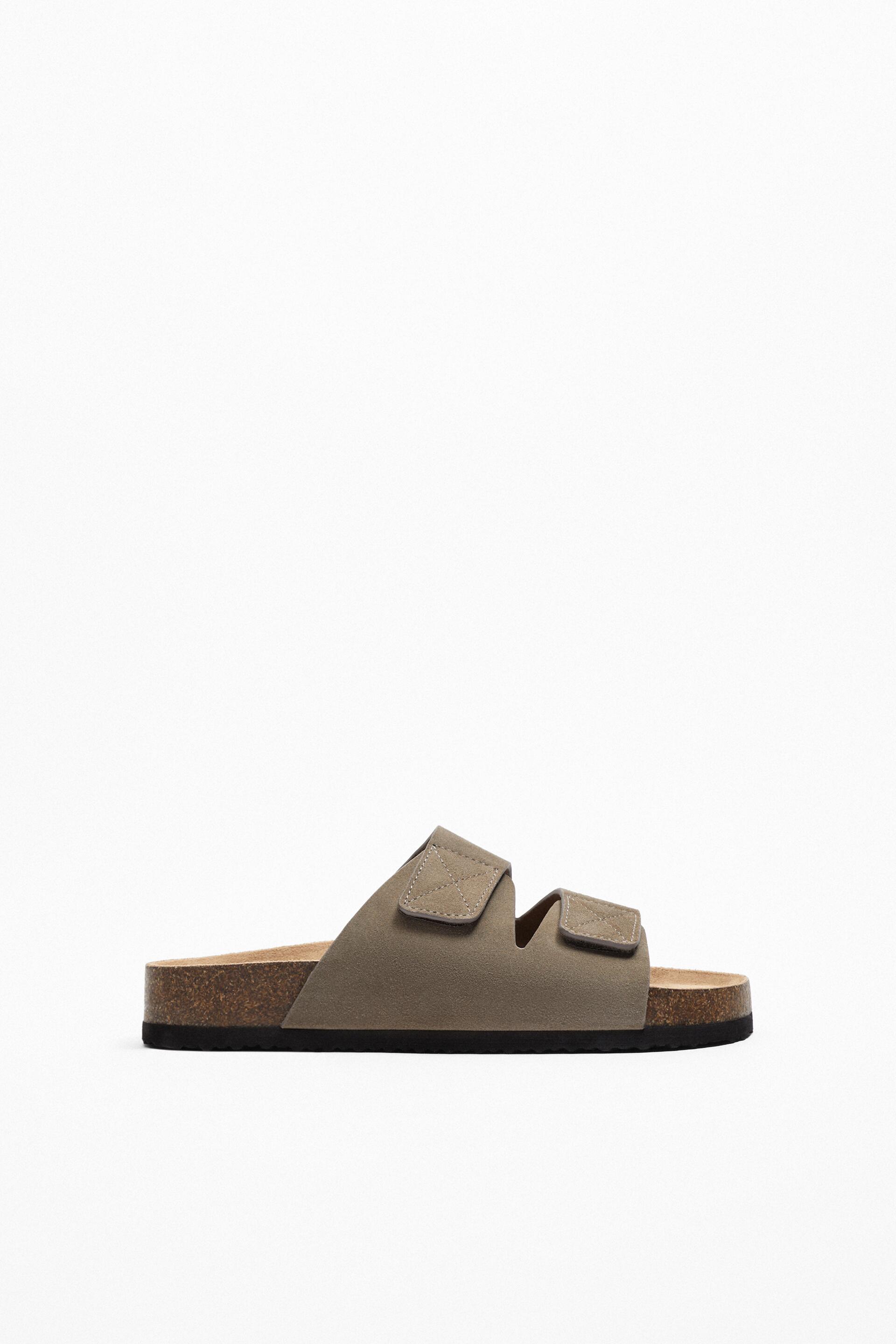 

Сланцы мужские ZARA 177648 коричневые 41 RU (доставка из-за рубежа), 177648