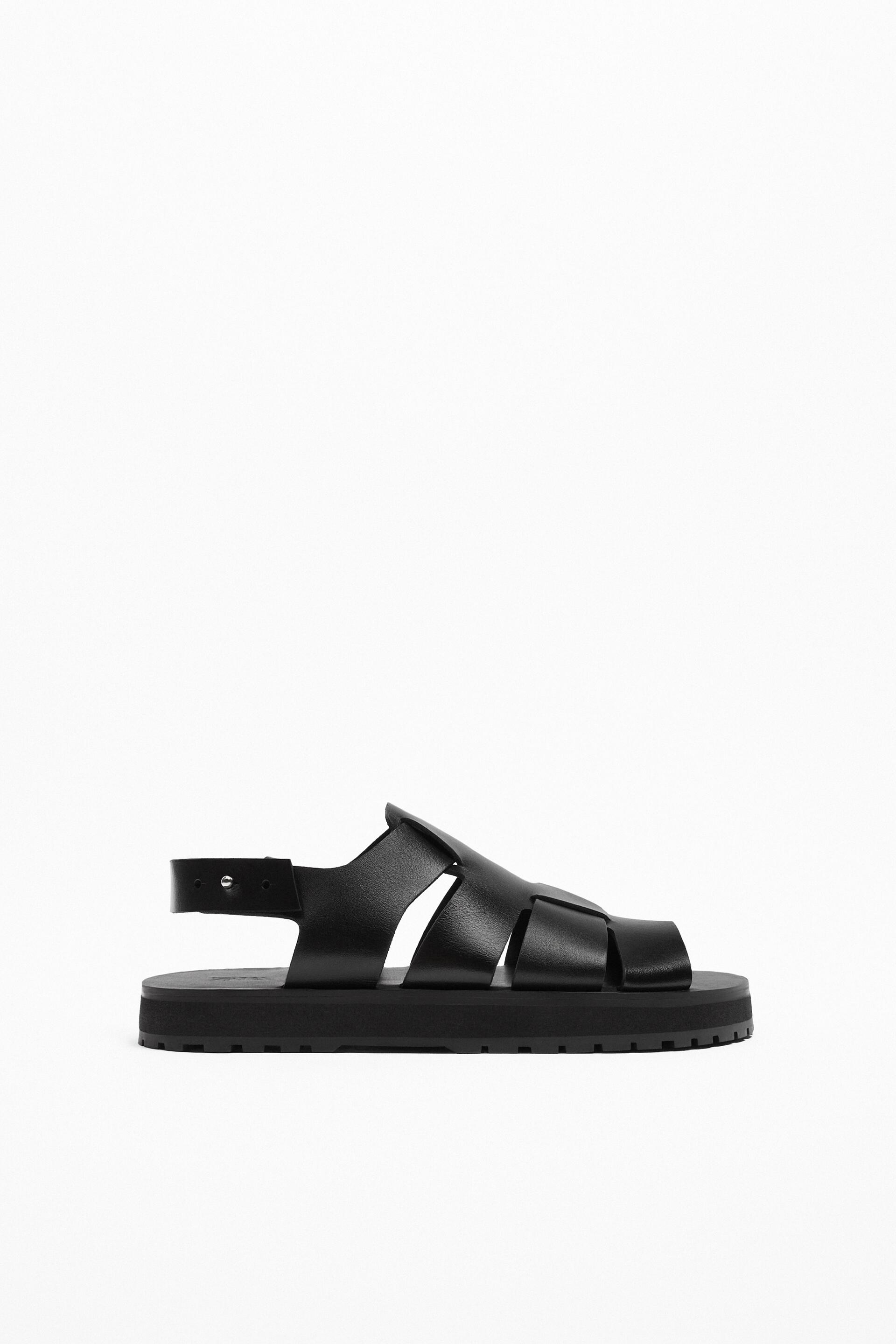 

Сандалии мужские ZARA 12717020 черные 45 RU (доставка из-за рубежа), 12717020
