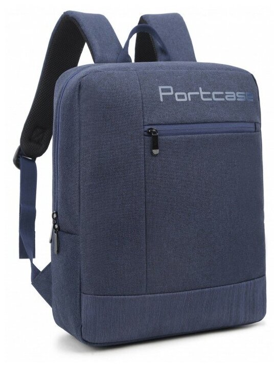 

Рюкзак для ноутбука унисекс PortCase KBP-132BU, синий 15.6", KBP-132BU