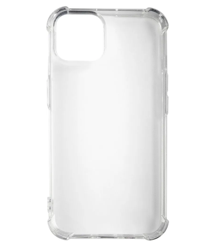 

Накладка силикон iBox Crystal для iPhone 14, с усиленными углами (прозрачный)