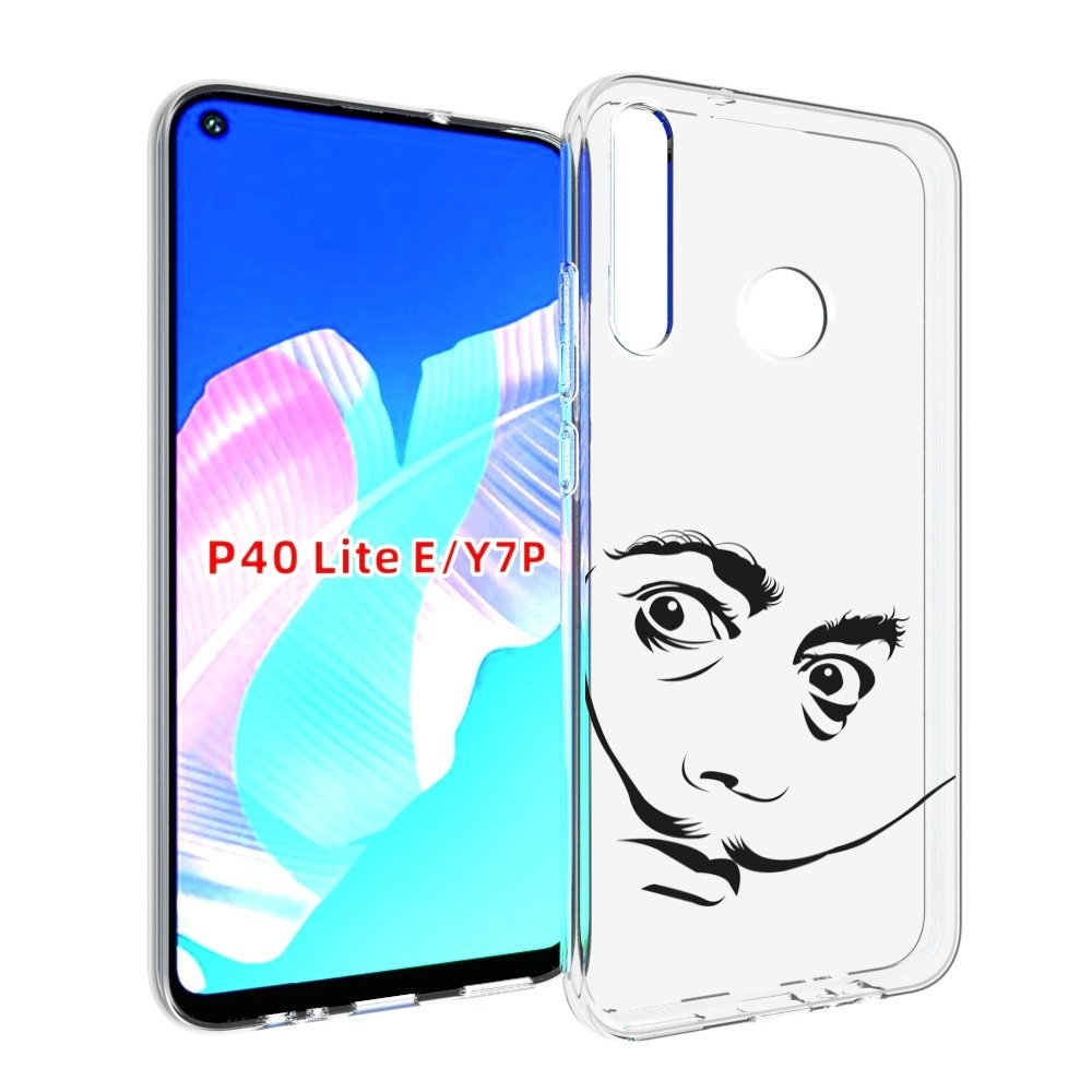 

Чехол бампер MyPads мужчина с длинными усами для Huawei P40 Lite, Прозрачный, Tocco