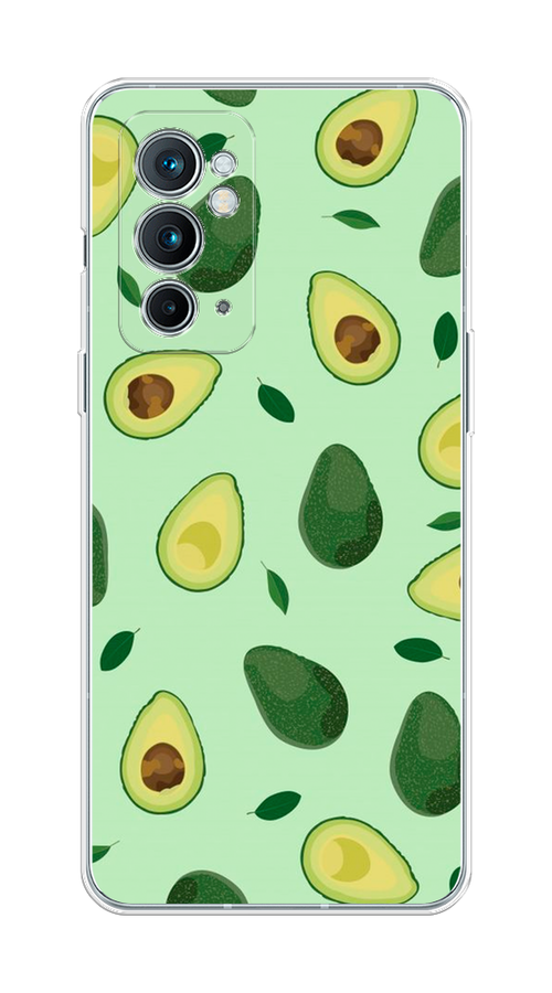 

Чехол на OnePlus 9RT "Blue avocado", Коричневый;зеленый, 152050-1