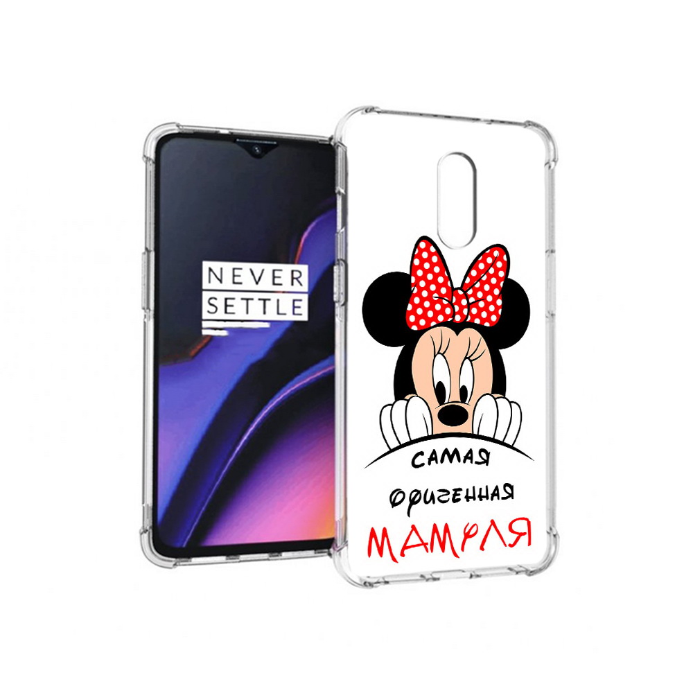 

Чехол MyPads Tocco для OnePlus 7 Самая лучшая мамуля Мини Маус (PT227043.140.152), Прозрачный, Tocco