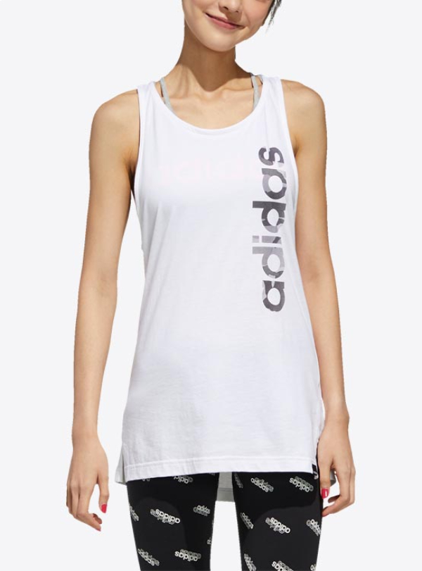 Майка женская Adidas Boxed Camouflage Tank Top FM6145 белая 2XS