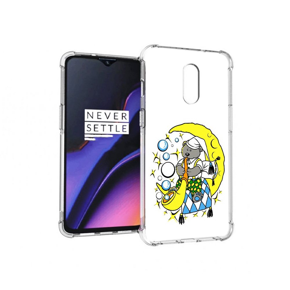 

Чехол MyPads Tocco для OnePlus 7 Сырная луна (PT227043.140.167), Прозрачный, Tocco