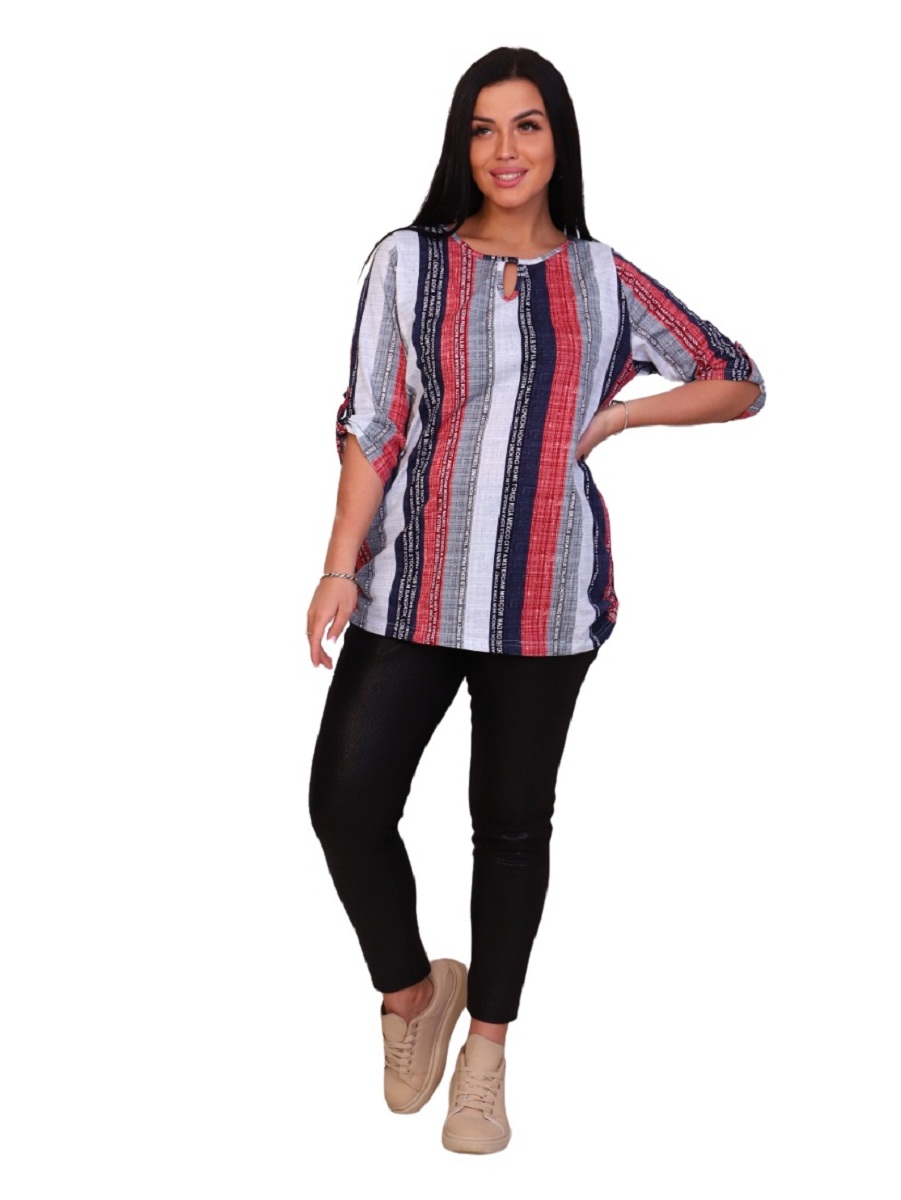 

Рубашка женская New Life jersey 102-110 бежевая 58 RU, 102-110