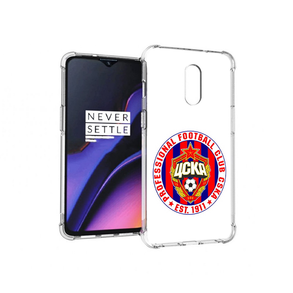 

Чехол MyPads Tocco для OnePlus 7 ФК ЦСК логотип (PT227043.140.178), Прозрачный, Tocco