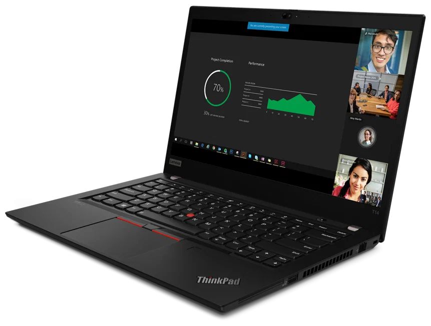 

Ноутбук Lenovo ThinkPad T14 Black (21CF002ART), ThinkPad T14