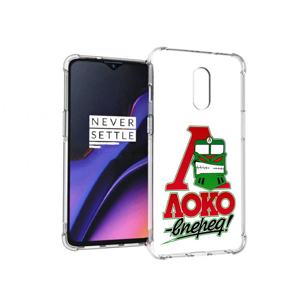 

Чехол MyPads Tocco для OnePlus 7 ФК локо вперед (PT227043.140.181), Прозрачный, Tocco