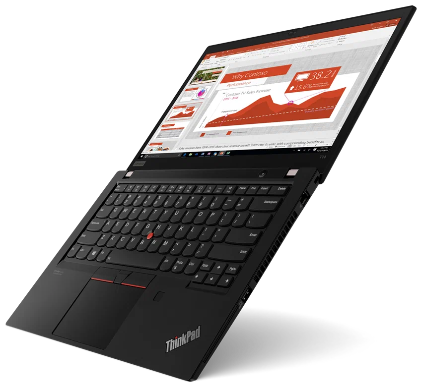 

Ноутбук Lenovo ThinkPad T14 Black (21AH008FRT), ThinkPad T14
