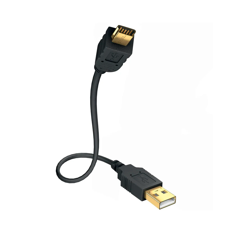 фото Адаптер in-akustik usb a-mini usb m-m 5м (1070025)