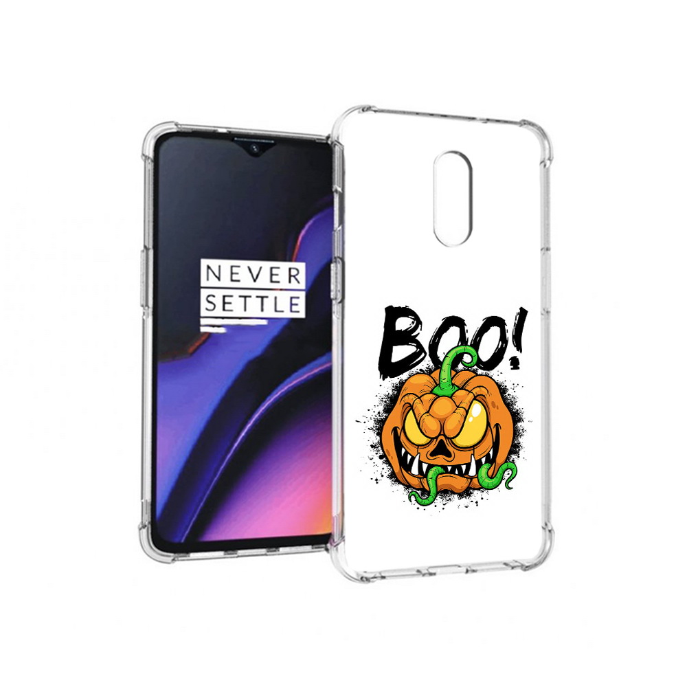 

Чехол MyPads Tocco для OnePlus 7 Хэллоуин бу (PT227043.140.193), Прозрачный, Tocco