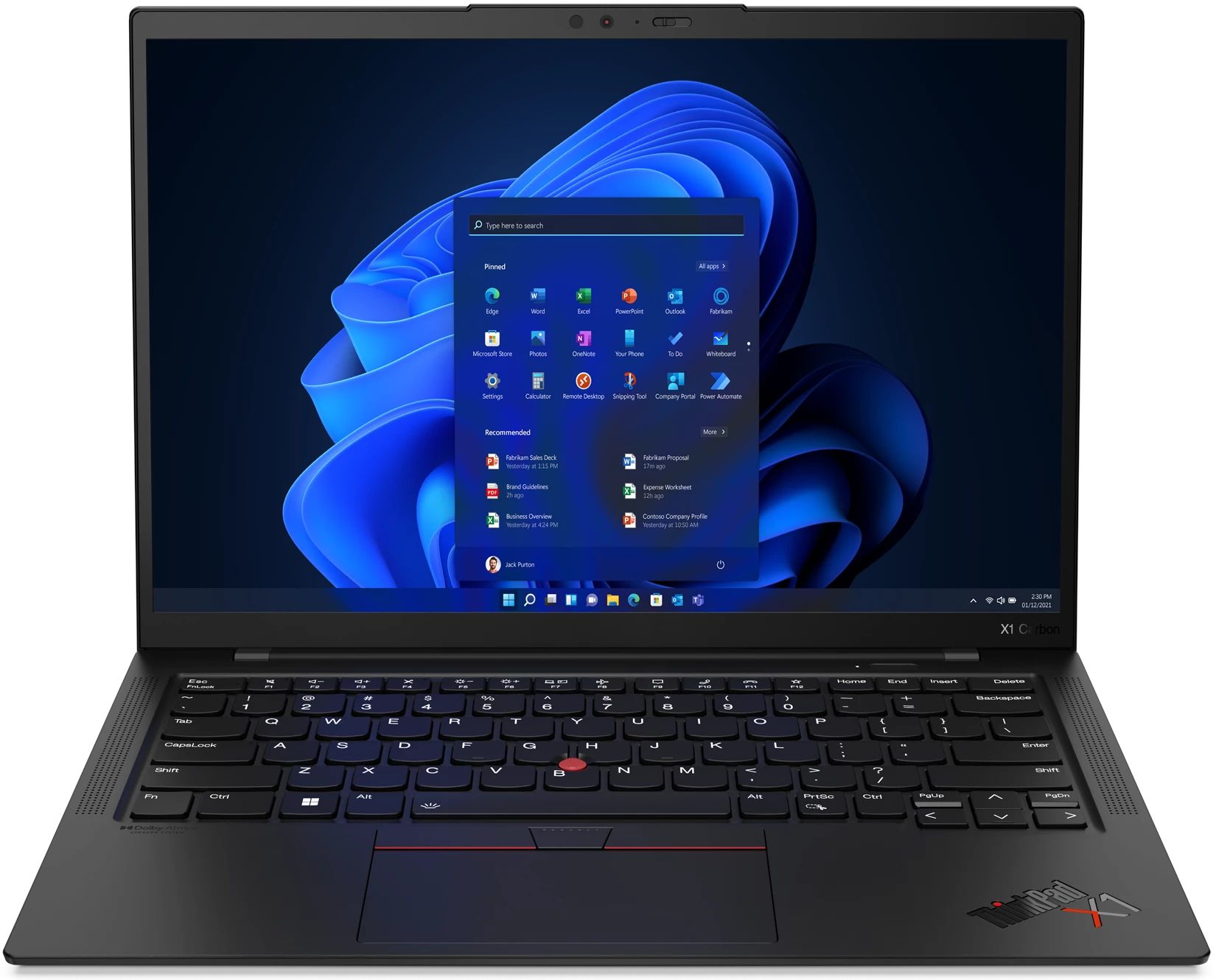 

Ноутбук Lenovo ThinkPad X1 Carbon 10 Black (21CB006URT), ThinkPad X1 Carbon 10