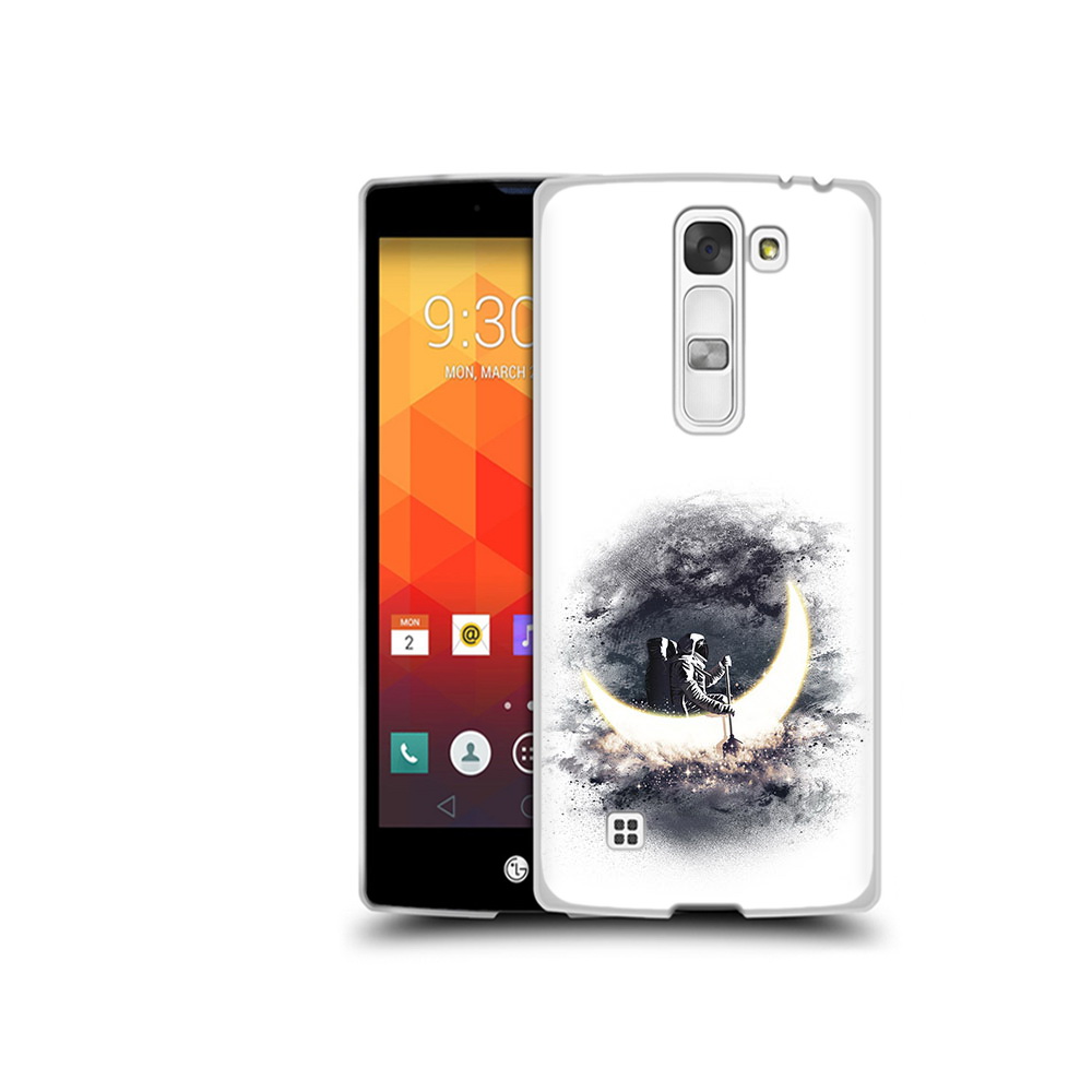 

Чехол MyPads Tocco для LG Magna лунный путешественник (PT13410.79.448), Прозрачный, Tocco
