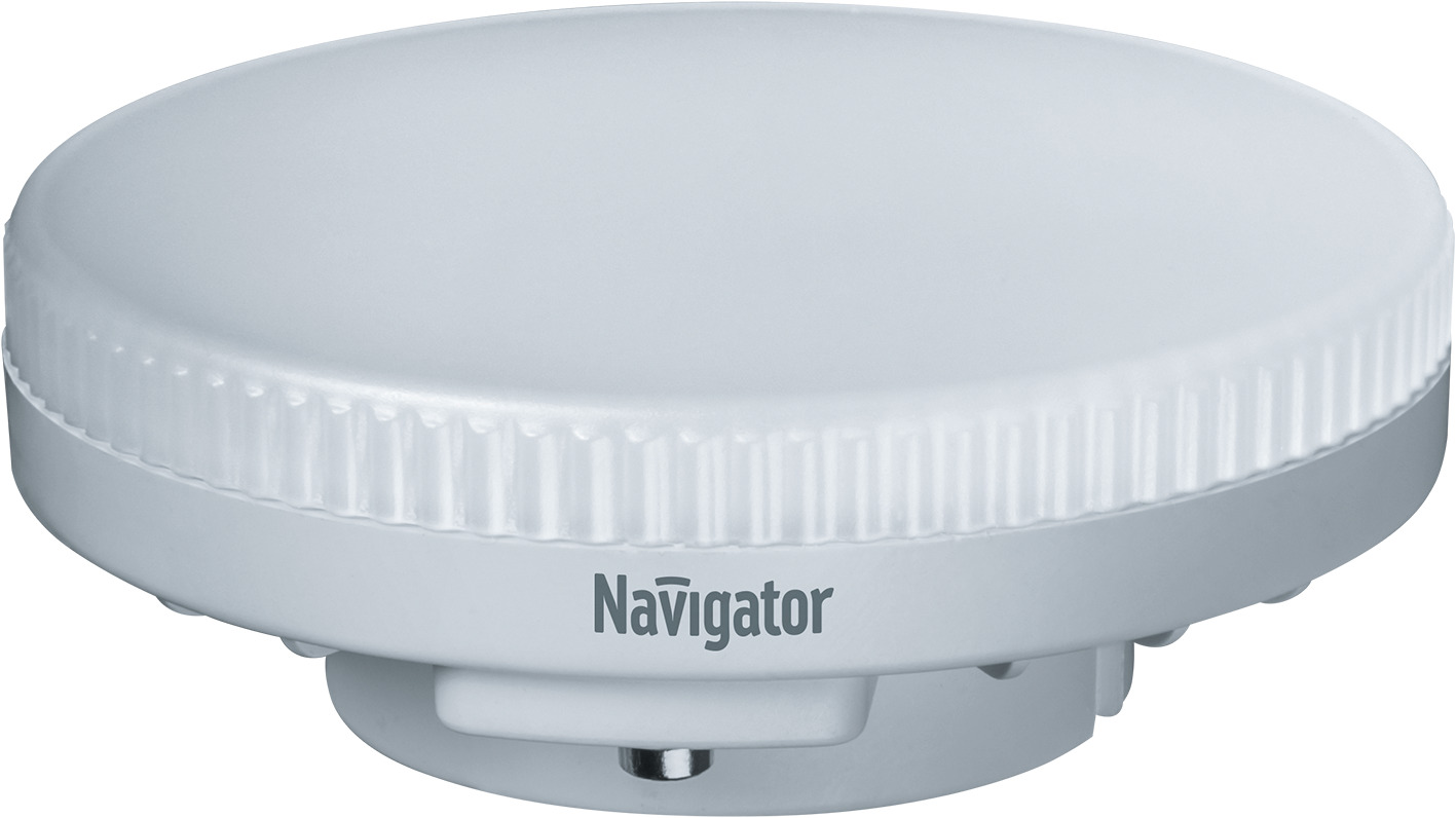 Лампа светодиодная Navigator 71 362, 8 Вт таблетка GX53, теплый свет 2700К