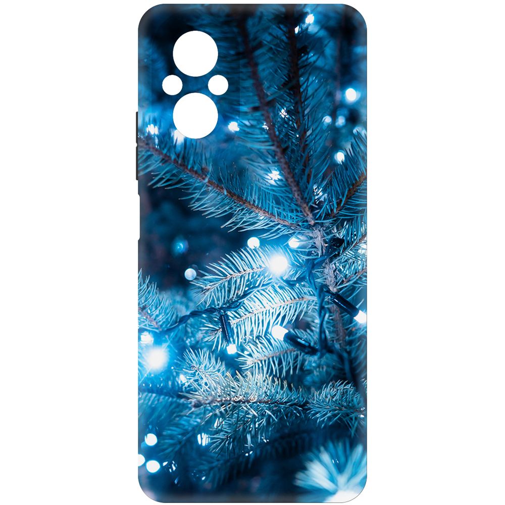 

Чехол-накладка Krutoff Soft Case Гирлянда для Realme C67 черный