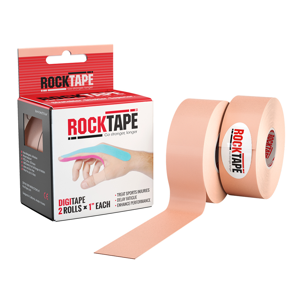 фото Кинезиотейп rock tape 21592 бежевый 500 см