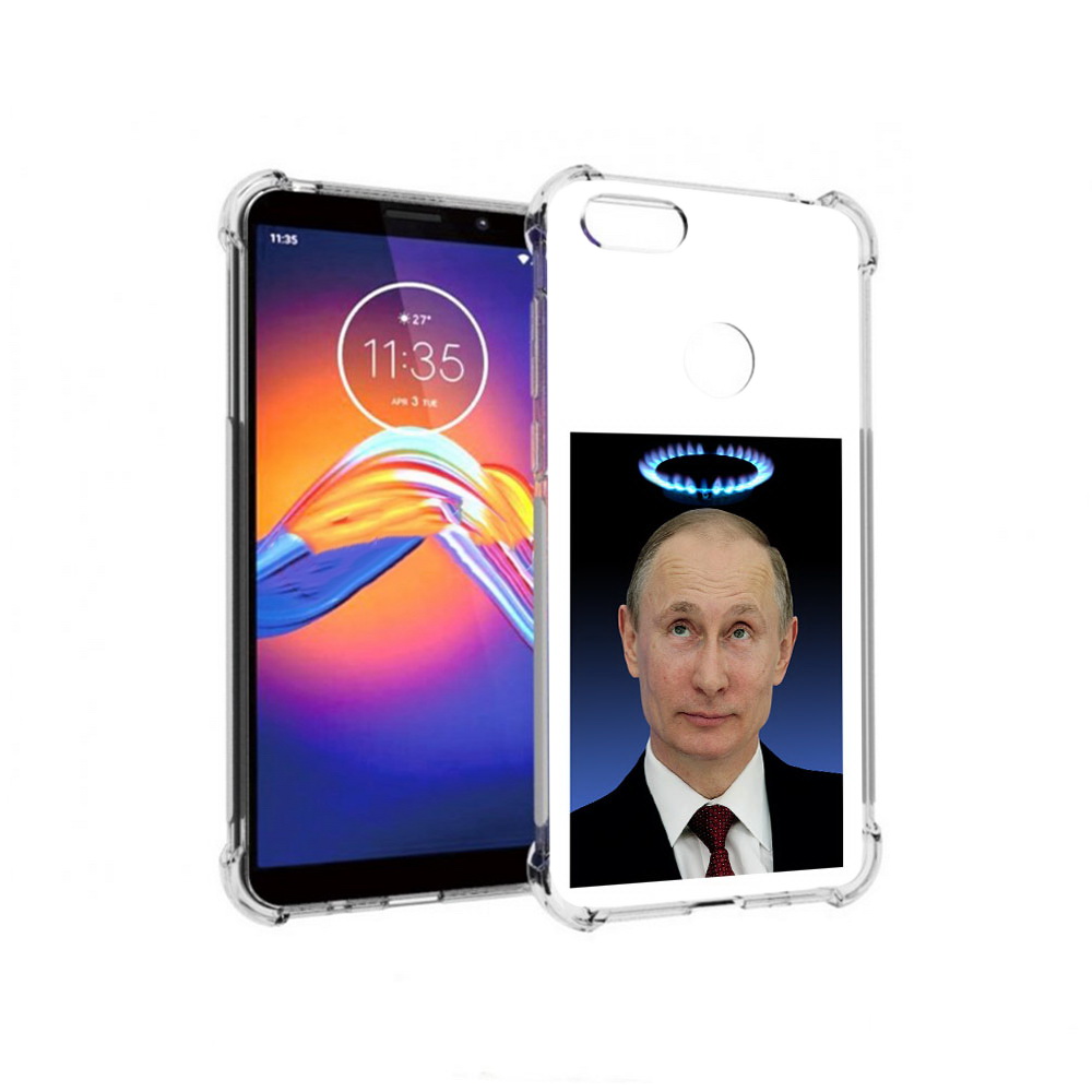 

Чехол MyPads Tocco для Motorola Moto E6 святой газ (PT227058.343.594), Прозрачный, Tocco
