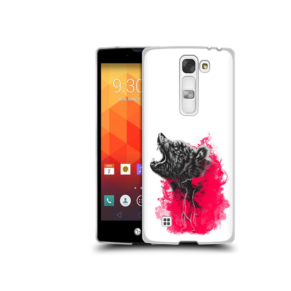 

Чехол MyPads Tocco для LG Magna медведь в дымке (PT13410.79.463), Прозрачный, Tocco