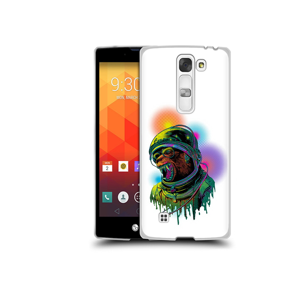 

Чехол MyPads Tocco для LG Magna медведь космонавт (PT13410.79.466), Прозрачный, Tocco