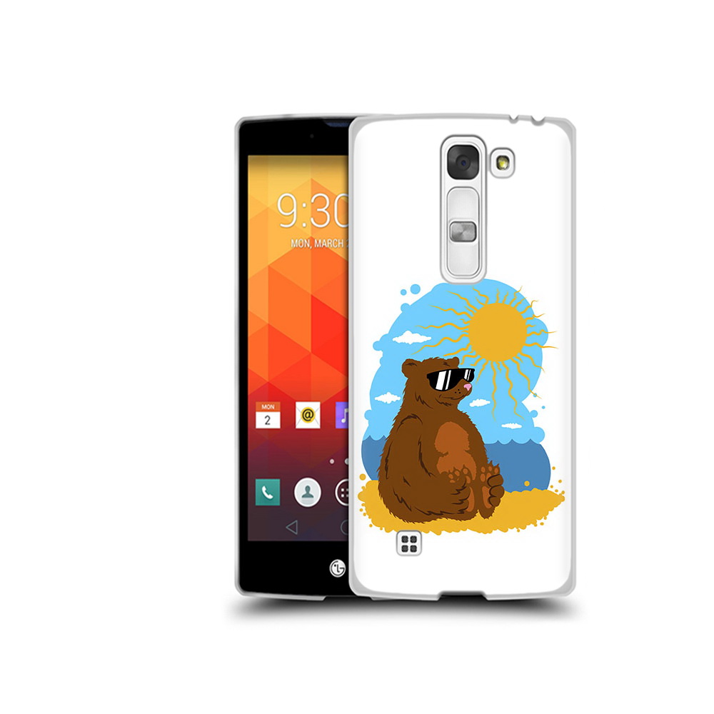 

Чехол MyPads Tocco для LG Magna медведь на чиле (PT13410.79.468), Прозрачный, Tocco