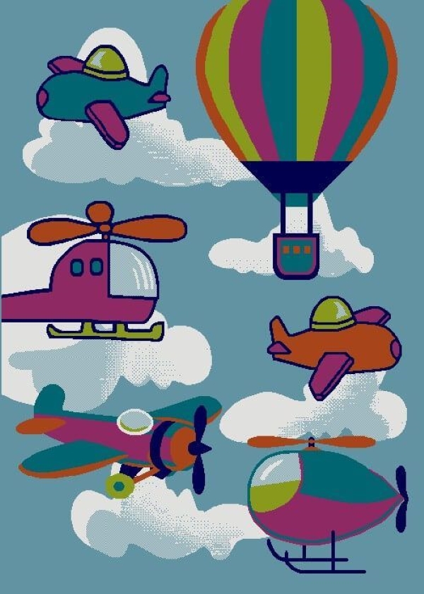 

Oriental Weavers Ковер Sonic Kids 5995 IA1 L 2x2.85м, Sonic Kids