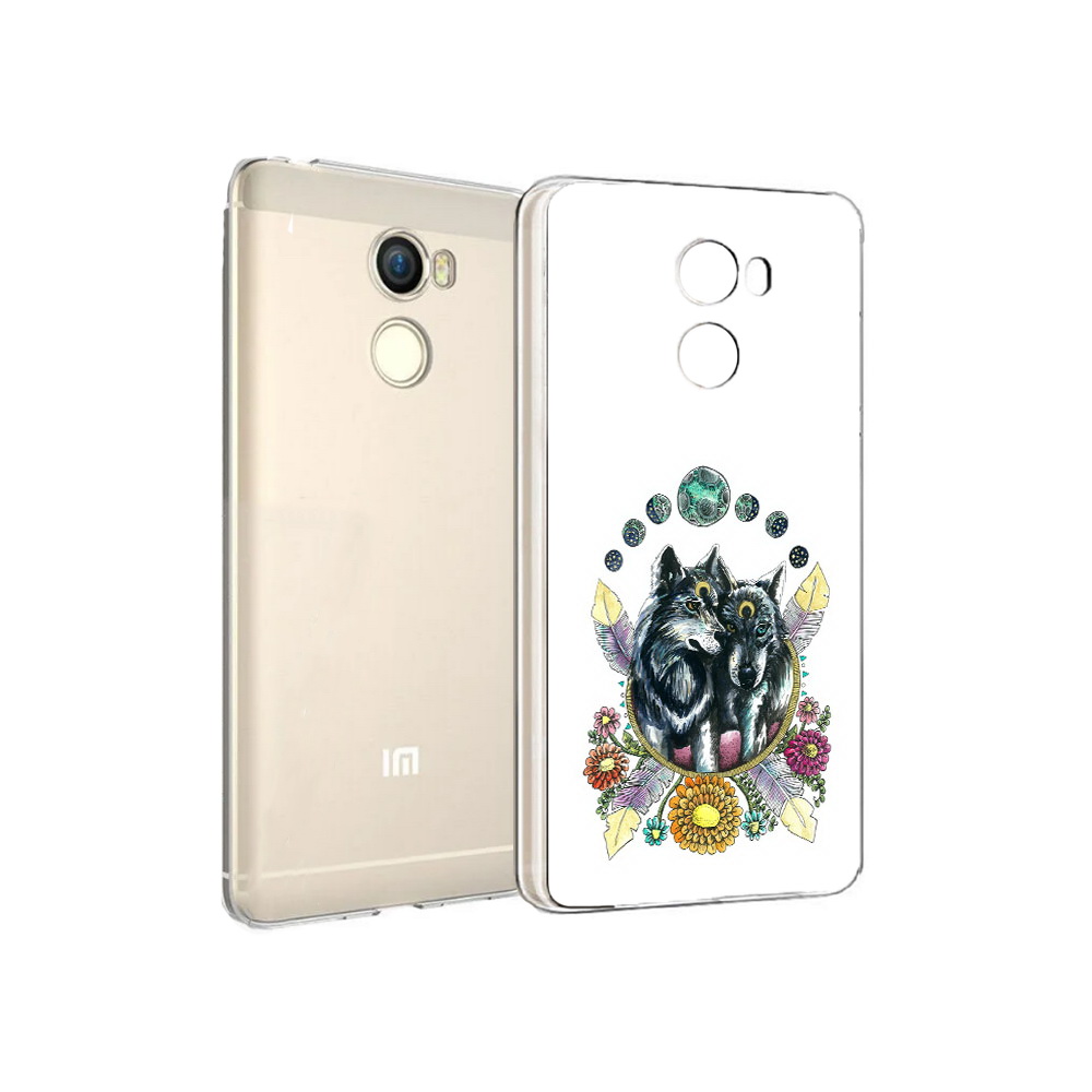 

Чехол MyPads Tocco для Xiaomi Redmi 4 красивые волки абстракция (PT47306.287.408), Прозрачный, Tocco