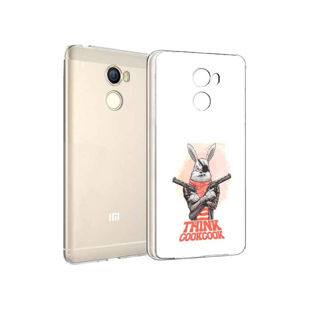 

Чехол MyPads Tocco для Xiaomi Redmi 4 кролик пират (PT47306.287.419), Прозрачный, Tocco