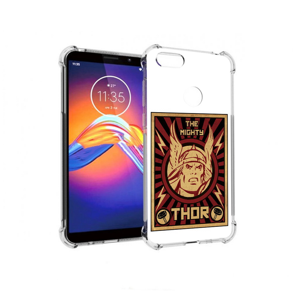 

Чехол MyPads Tocco для Motorola Moto E6 тор лицо (PT227058.343.646), Прозрачный, Tocco