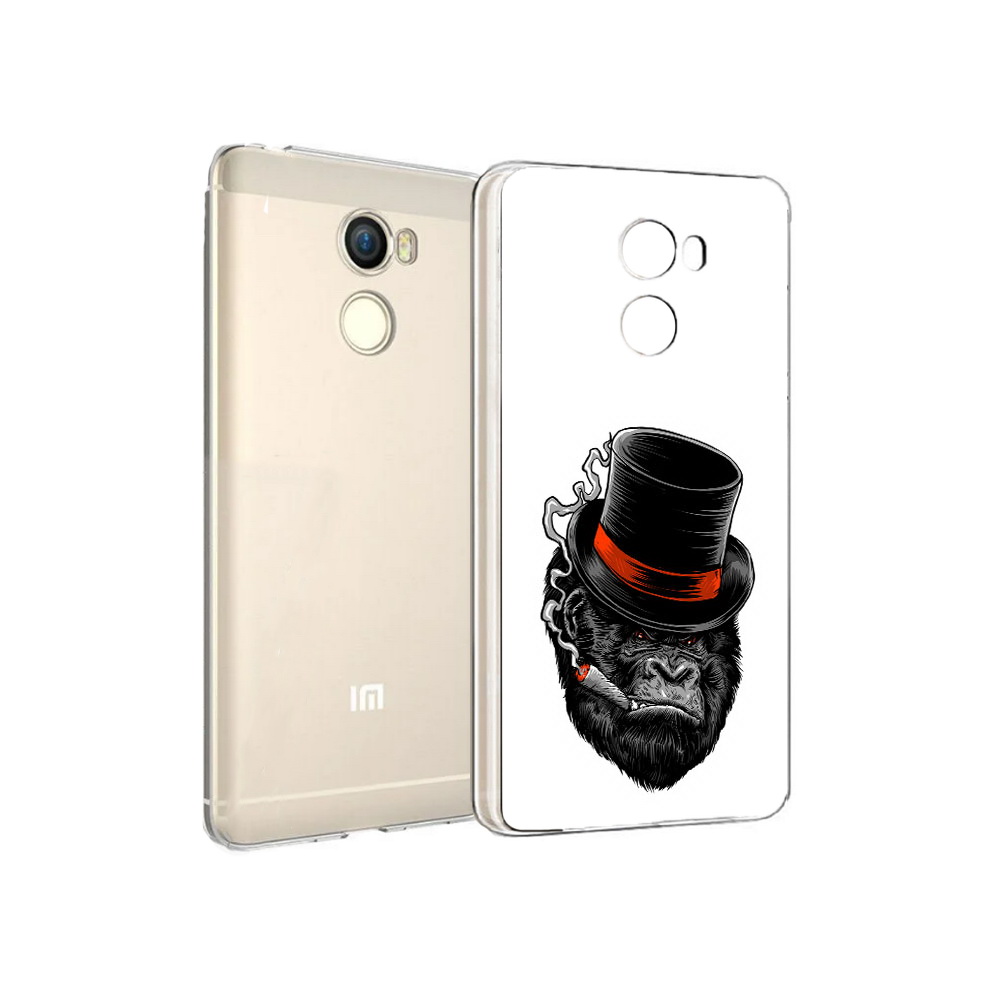 

Чехол MyPads Tocco для Xiaomi Redmi 4 дизайнерская горилла (PT47306.287.431), Прозрачный, Tocco