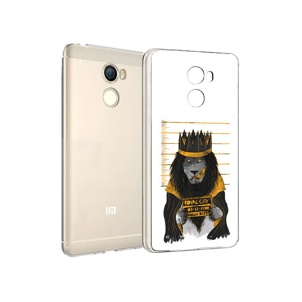 

Чехол MyPads Tocco для Xiaomi Redmi 4 лев в законе (PT47306.287.435), Прозрачный, Tocco