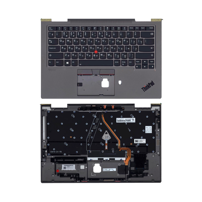 

Клавиатура для ноутбука Lenovo Thinkpad X1 Yoga 4th Gen топкейс ver.2