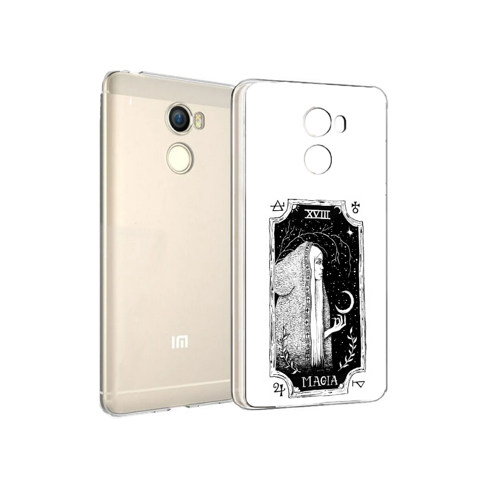 

Чехол MyPads Tocco для Xiaomi Redmi 4 лунная магия (PT47306.287.447), Прозрачный, Tocco