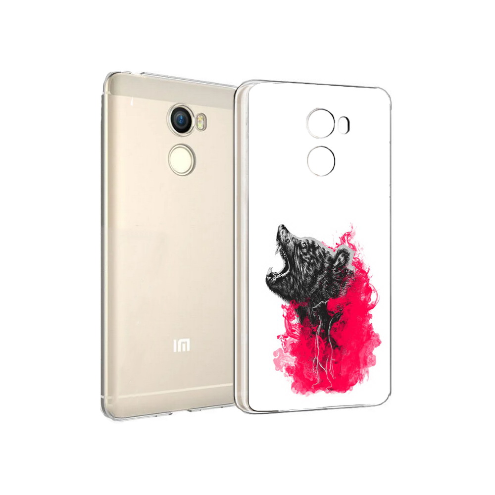 

Чехол MyPads Tocco для Xiaomi Redmi 4 медведь в дымке (PT47306.287.463), Прозрачный, Tocco