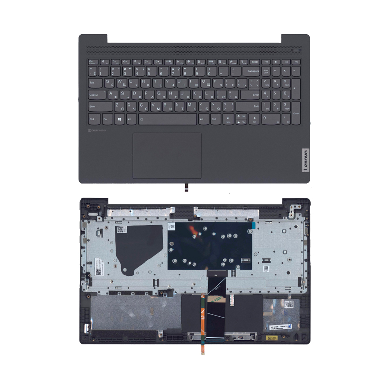 

Клавиатура для ноутбука Lenovo IdeaPad 5-15 топкейс темно-серый