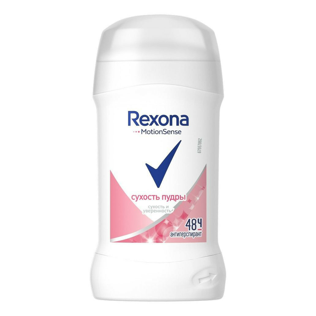 

Дезодорант-антиперспирант карандаш Rexona Сухость пудры женский 40 мл