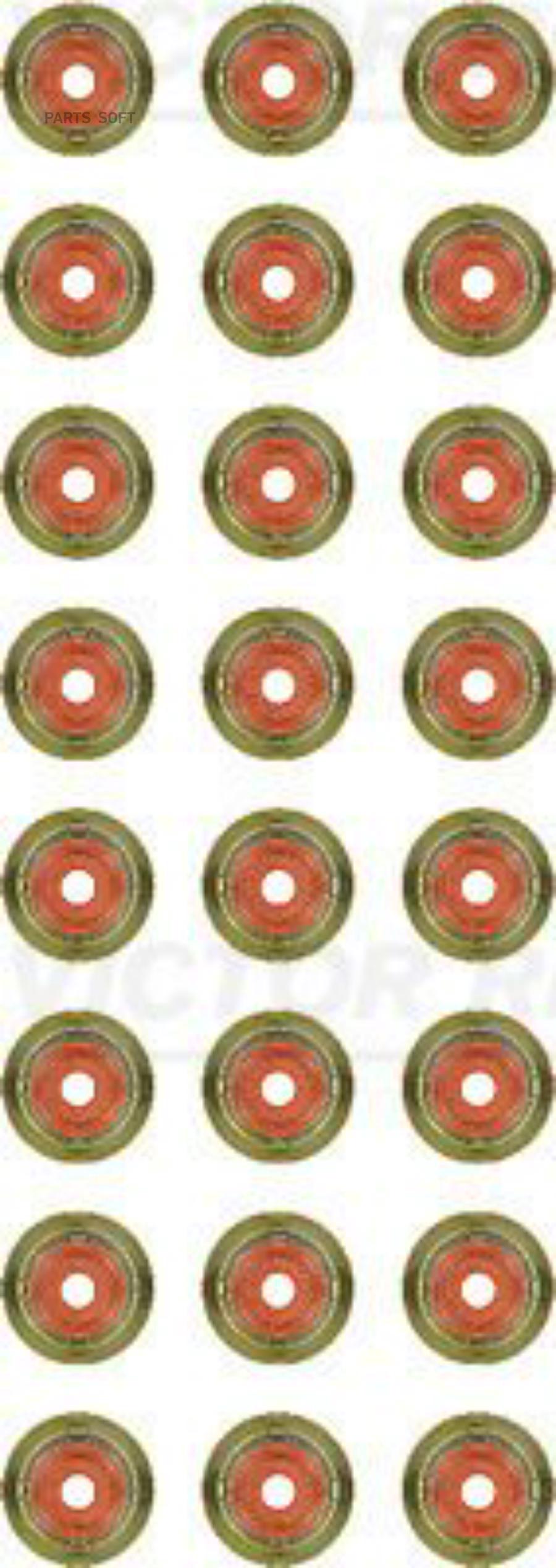 

12-35172-02_к-кт колпачков маслосъемных! 6x11.5/22.3x19.5 (24) BMW E46/E39/E60 3.0D M57 98
