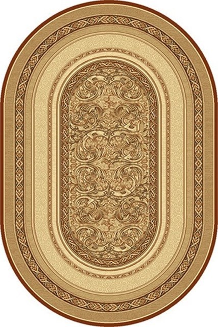 Agnella Ковер Standard Овал Aralia beige. 1.5x2.5м