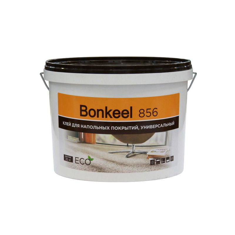 Клей Bonkeel 856 1,3кг клей для напольных покрытий ecolux