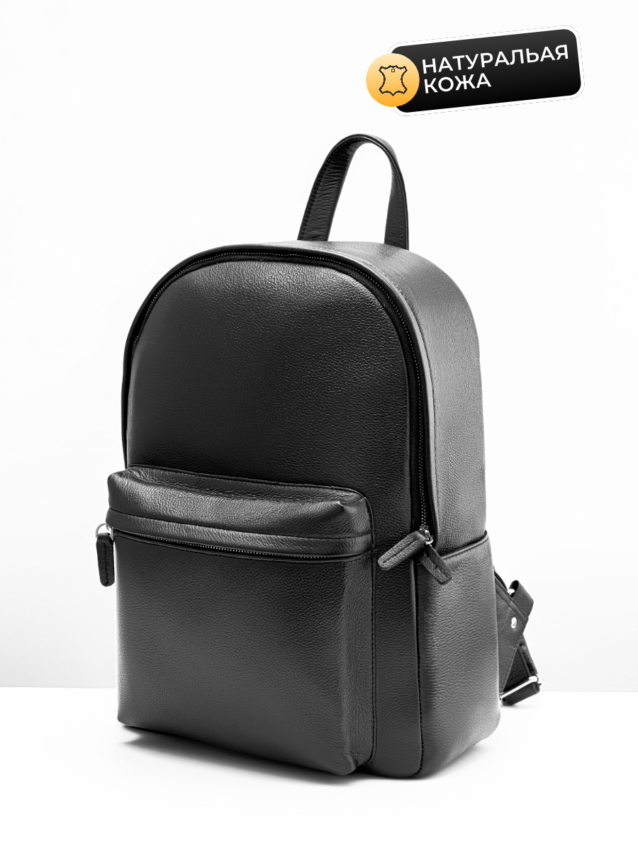 

Рюкзак унисекс NoBrand Brandon черный, 40х31х17 см, Brandon