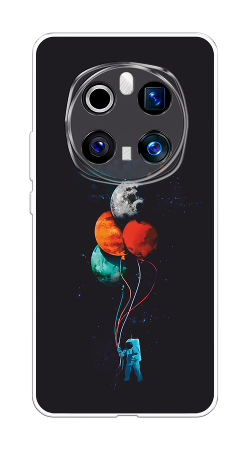 

Чехол на Honor Magic 7 Pro Космонавт с шариками, Разноцветный, 6125650-1