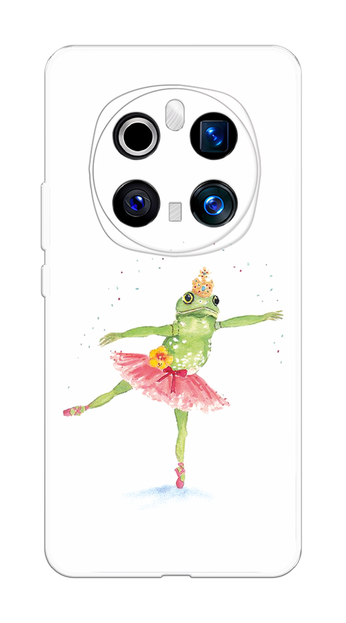

Чехол на Honor Magic 7 Pro Лягушка-балерина, Зеленый, 6125650-1